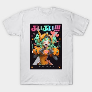 Parasite Doll in love  - Cr8zy in love Collection | Anime Manga 3D Design | PROUD OTAKU T-Shirt